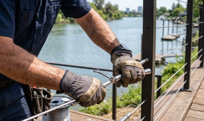 Handyman project in El Dorado CA — TaskForge Handyman
