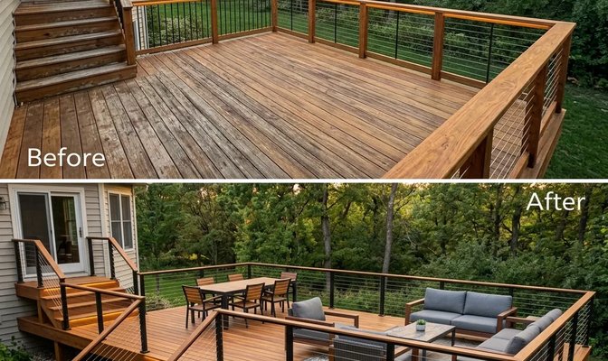 Handyman project in Gold Run CA — TaskForge Handyman